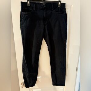 Lucky Brand 121 Slim Straight Leg black jeans